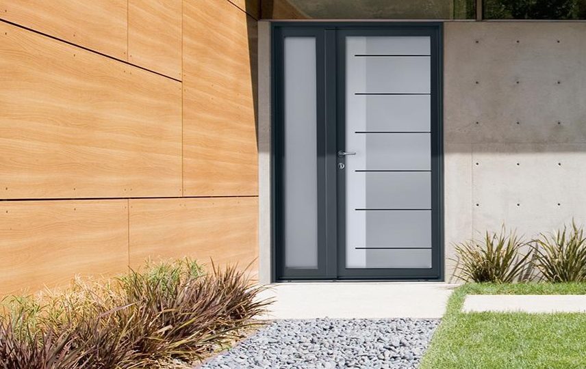 Porte bois aluminium