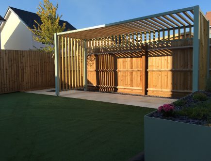 pergola en bois
