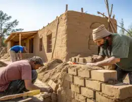 construction terre crue technique